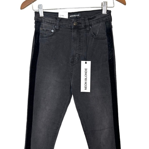 NEON Blonde Bella Stripe Jean - Picture 5 of 12